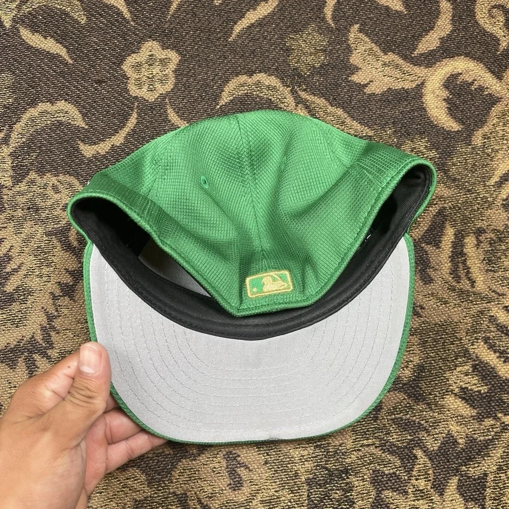 Los Angeles Dodgers New Era LOW PROFILE Hat St Patricks Day 59FIFTY Fitted 7 1/8